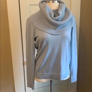Michael Kors Blue Turtleneck Sweater - XL